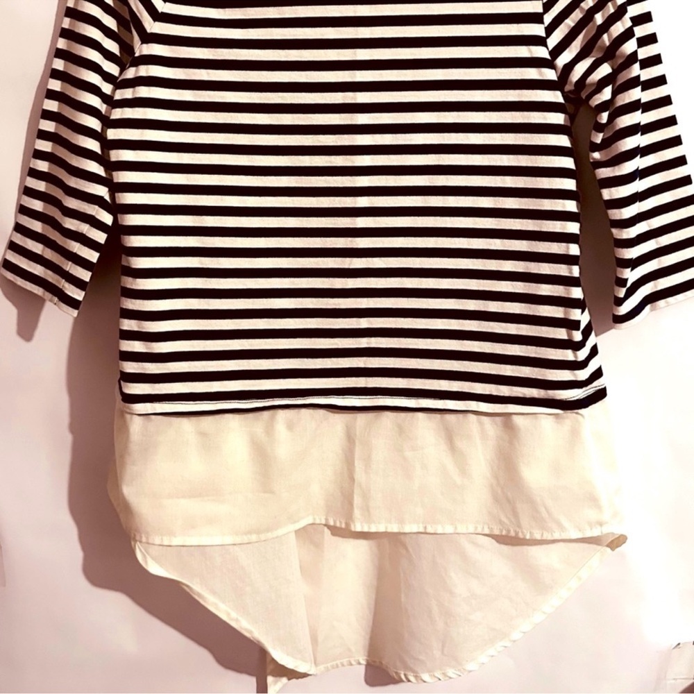 Chocol Raffine Robe | Top | Striped Top - Picture 4 of 8